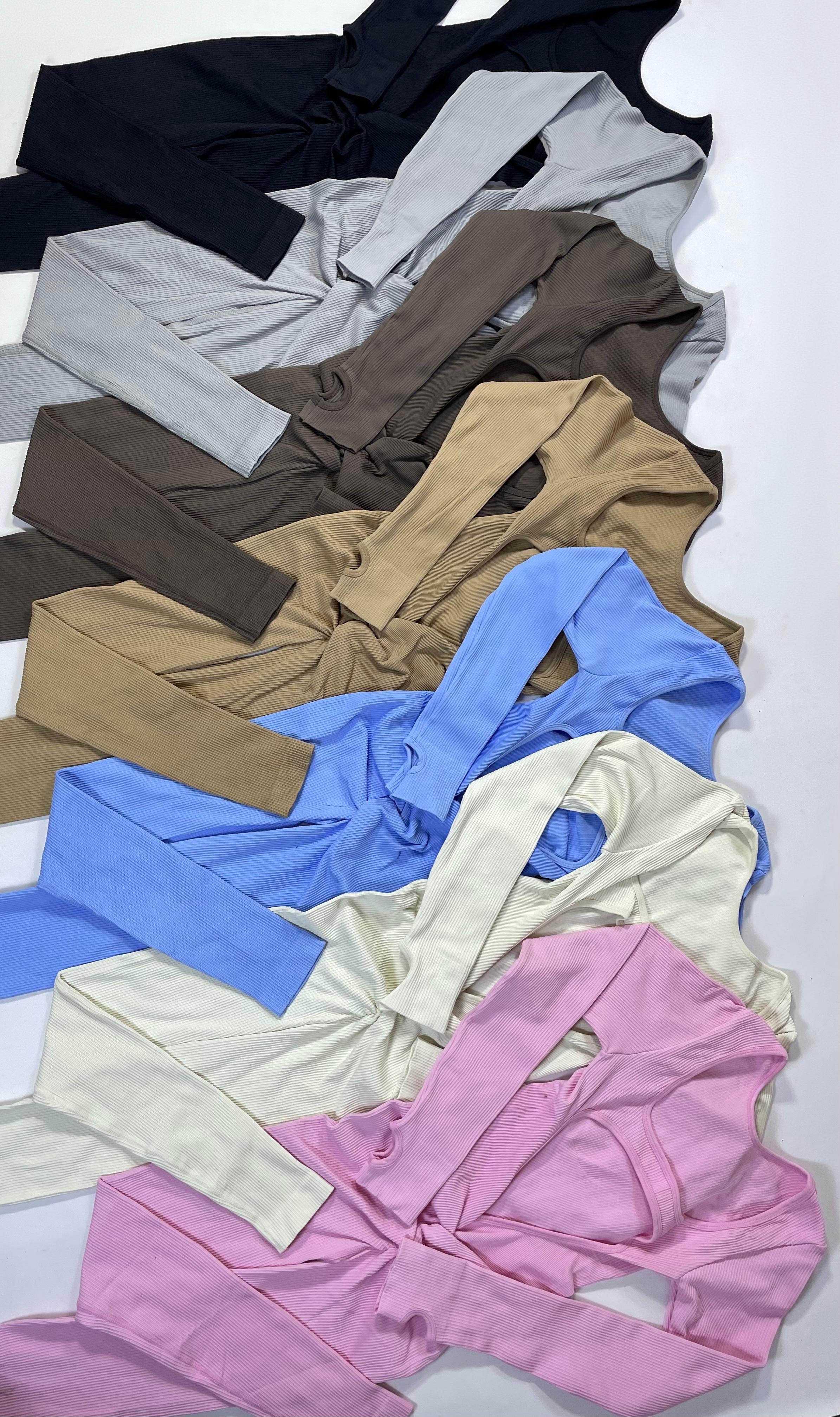 Enterizo largo buso H push up