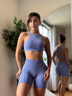 Set short escote espalda