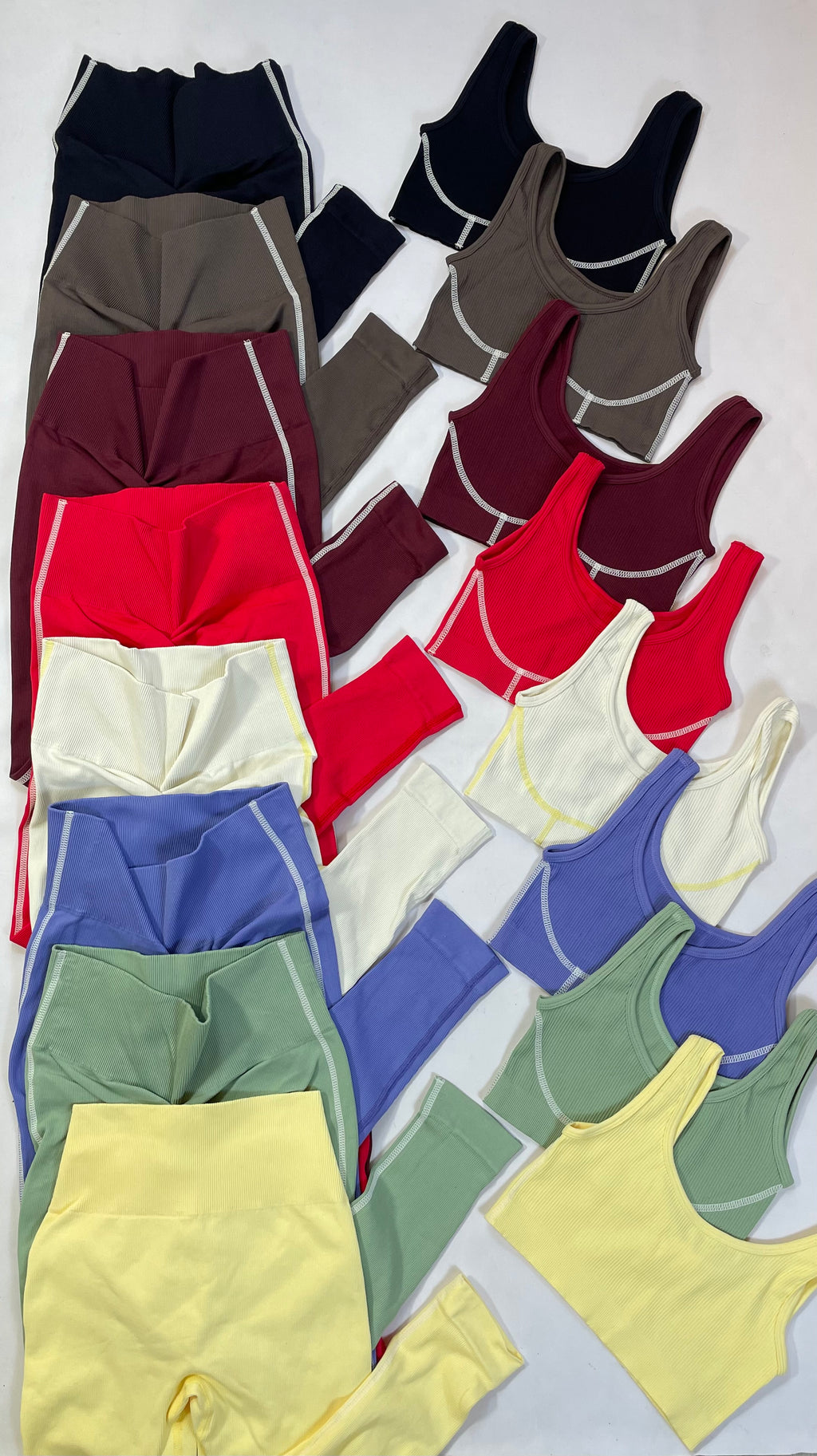 Set Legging top costura