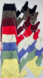 Set Legging top costura