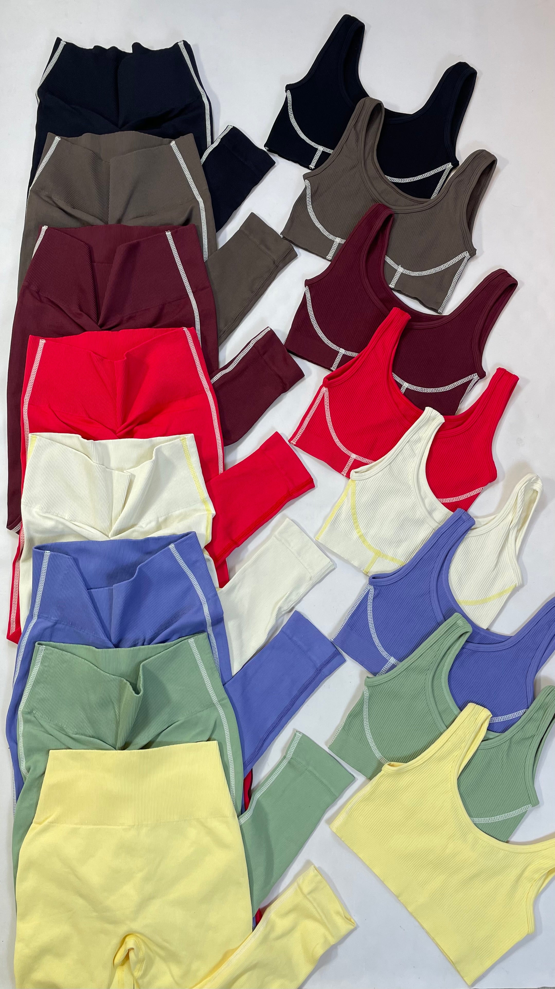 Set Legging top costura