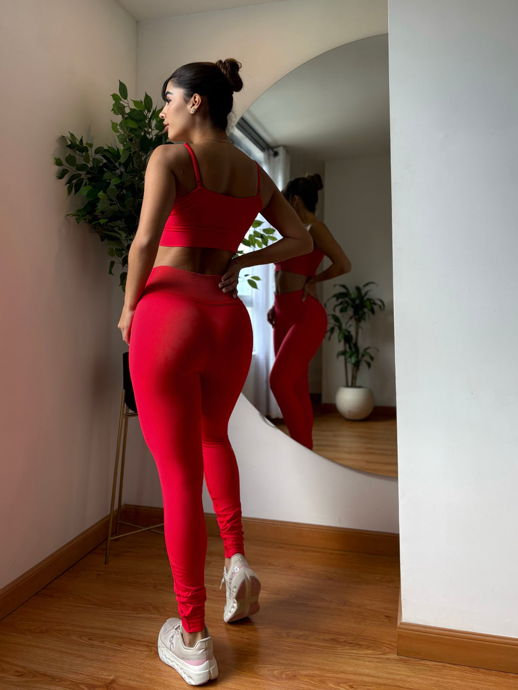 Set Legging sesgo sin push up