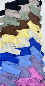 Enterizo largo camisa push up