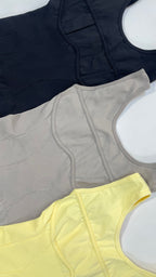 Enterizo corto sisa doble sesgo push up