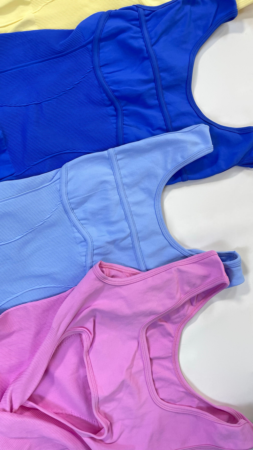 Enterizo corto sisa doble sesgo push up