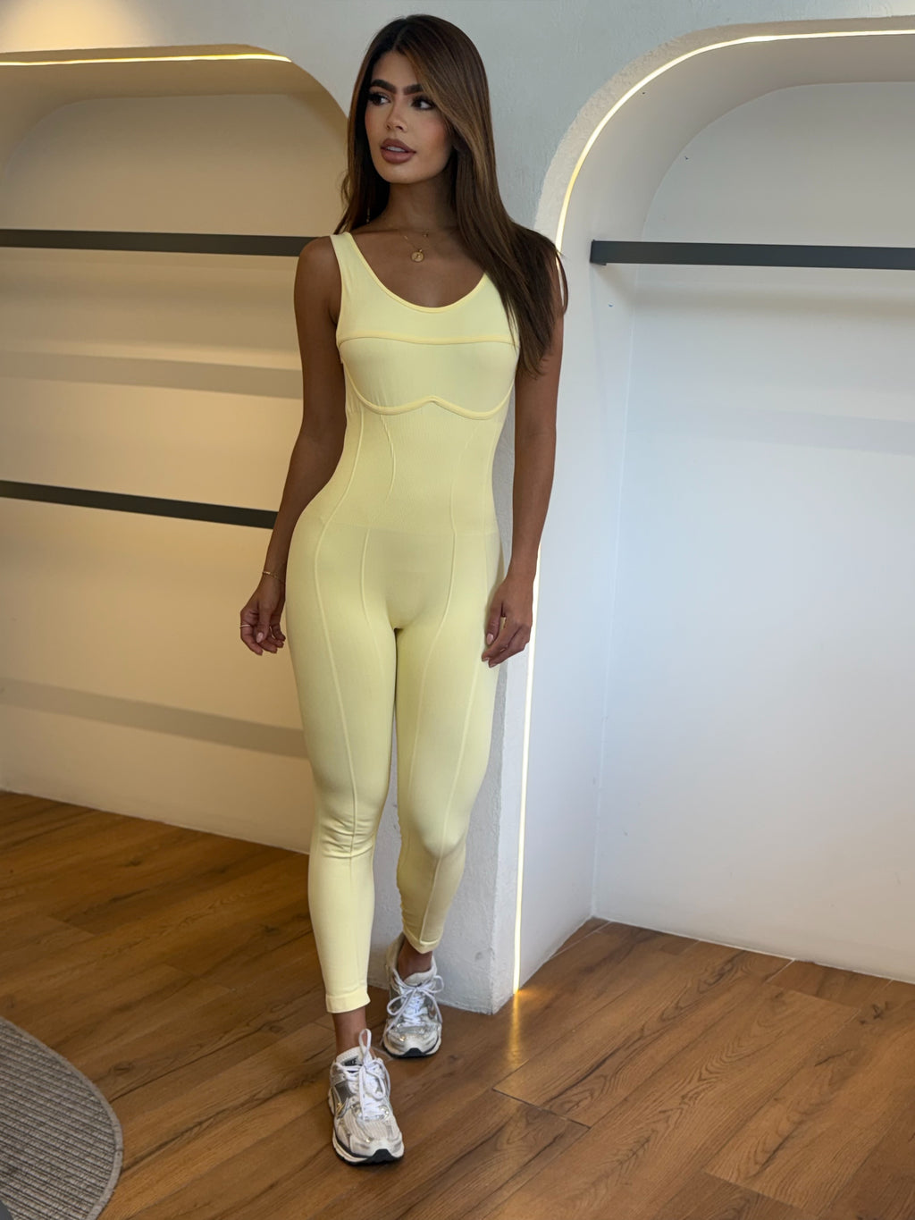 Enterizo largo sisa doble sesgo sin push up