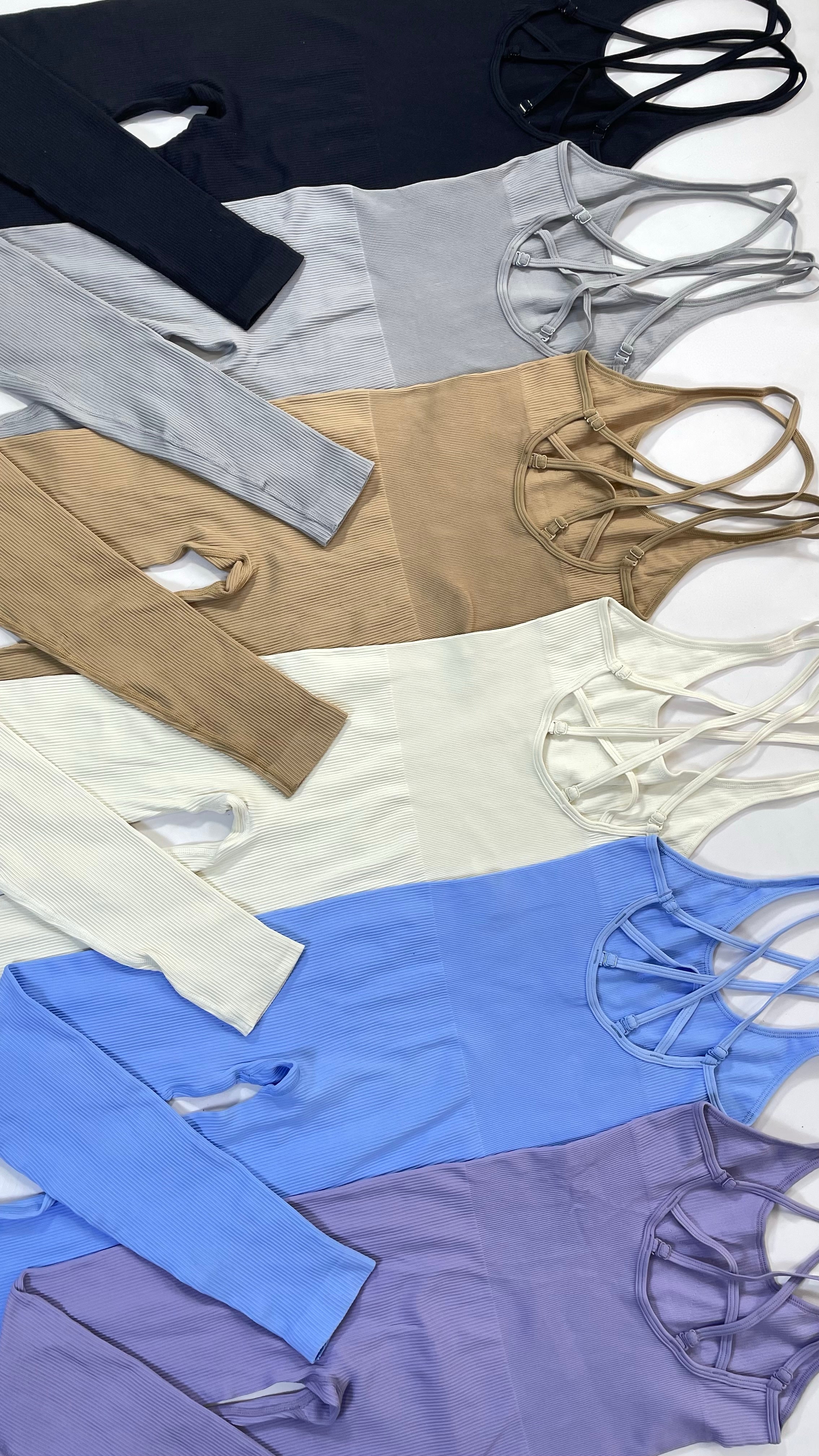 Enterizo largo multifuncional sin push up