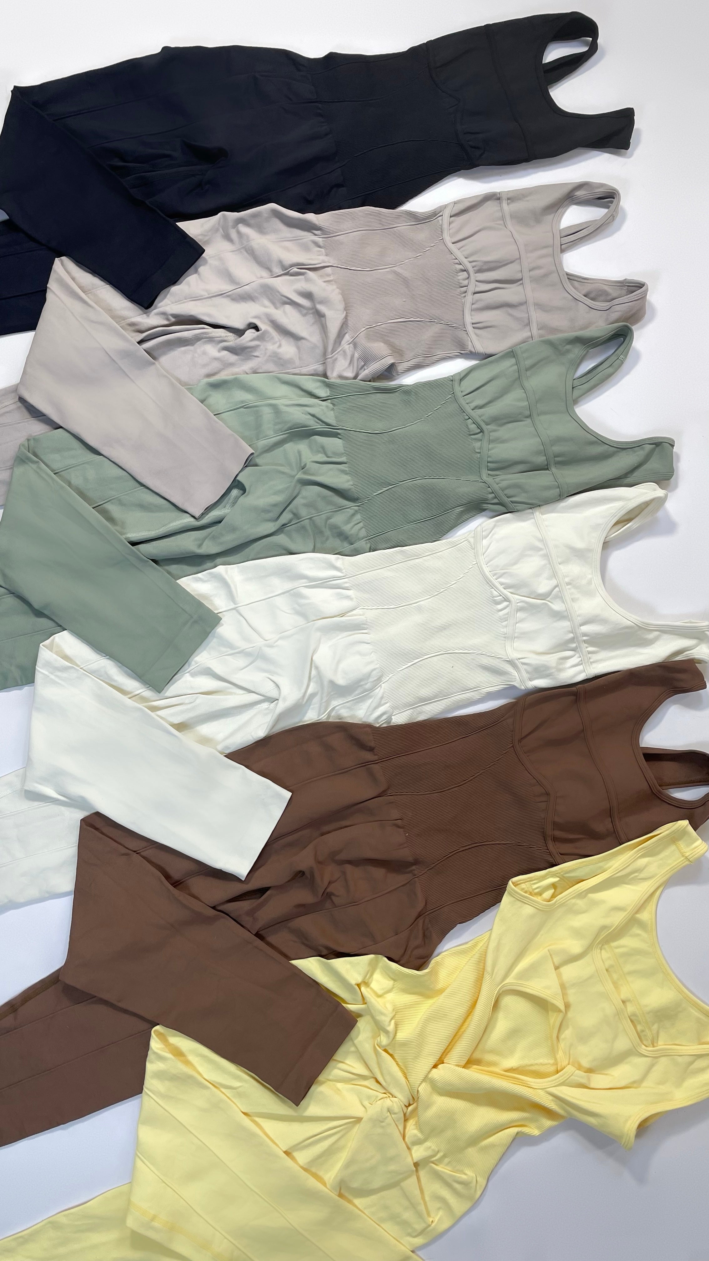 Enterizo largo sisa doble sesgo push up