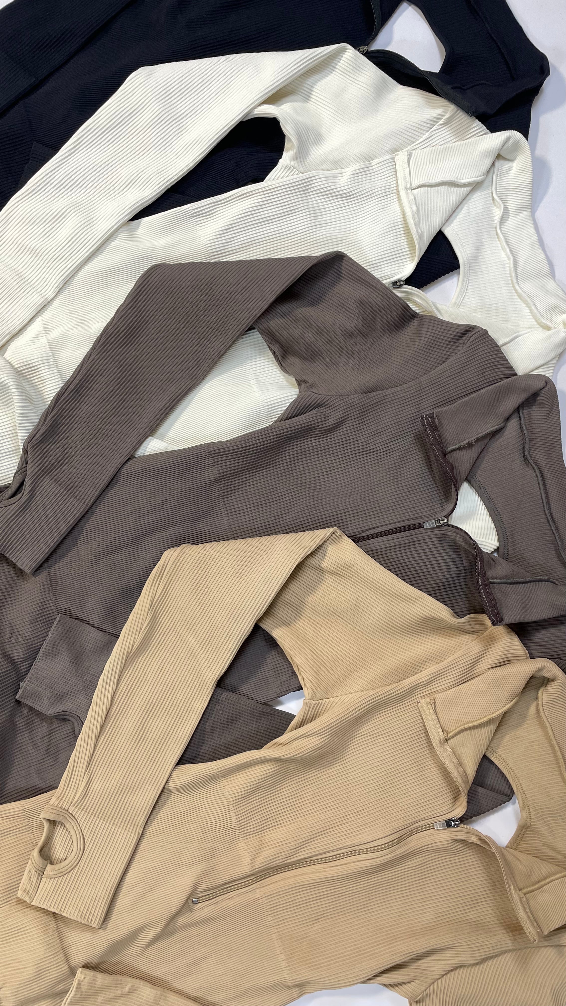 Enterizo largo buso cremallera