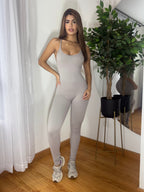 Enterizo largo doble X push up