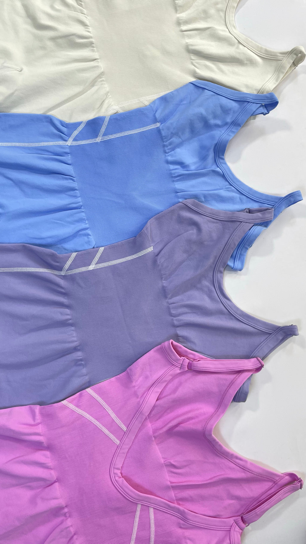 Enterizo corto costura sin push up