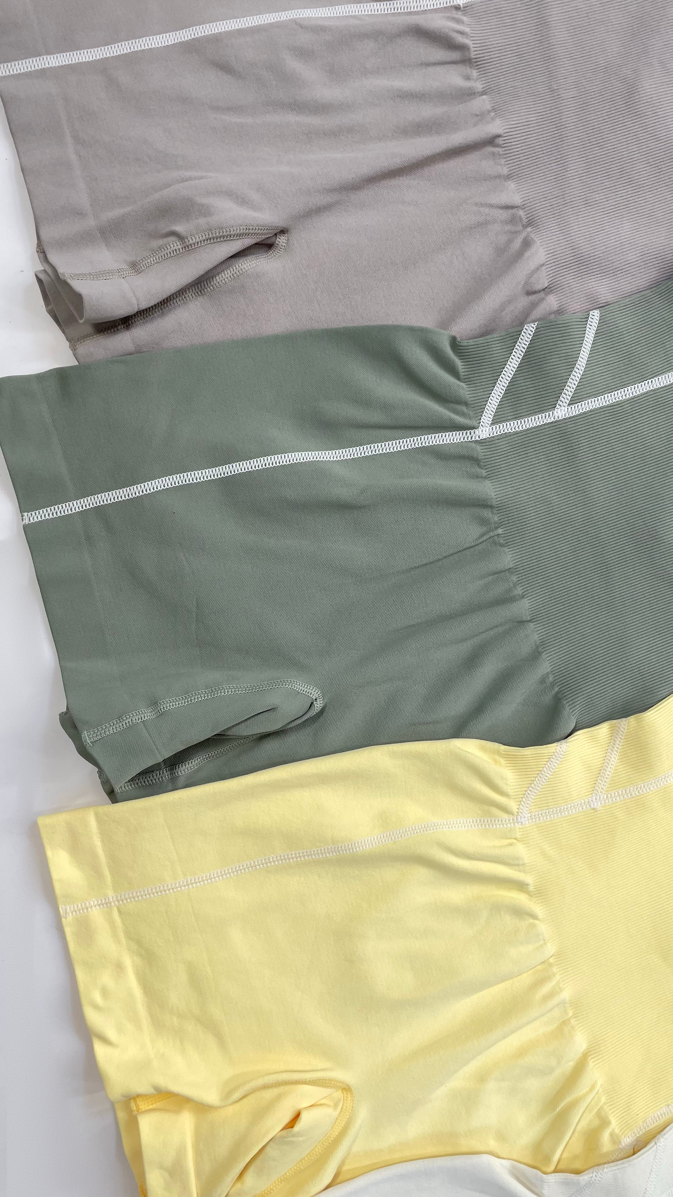 Enterizo corto costura sin push up