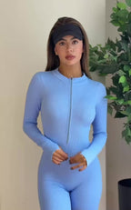 Enterizo corto buso cremallera