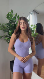 Enterizo corto multifuncional sin push up